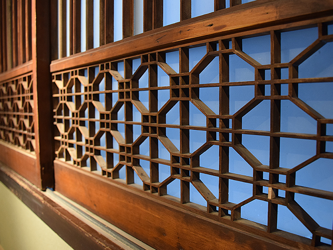 建具の寄木細工