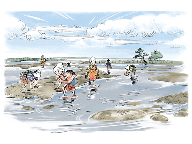 昔、芝浦は海だった